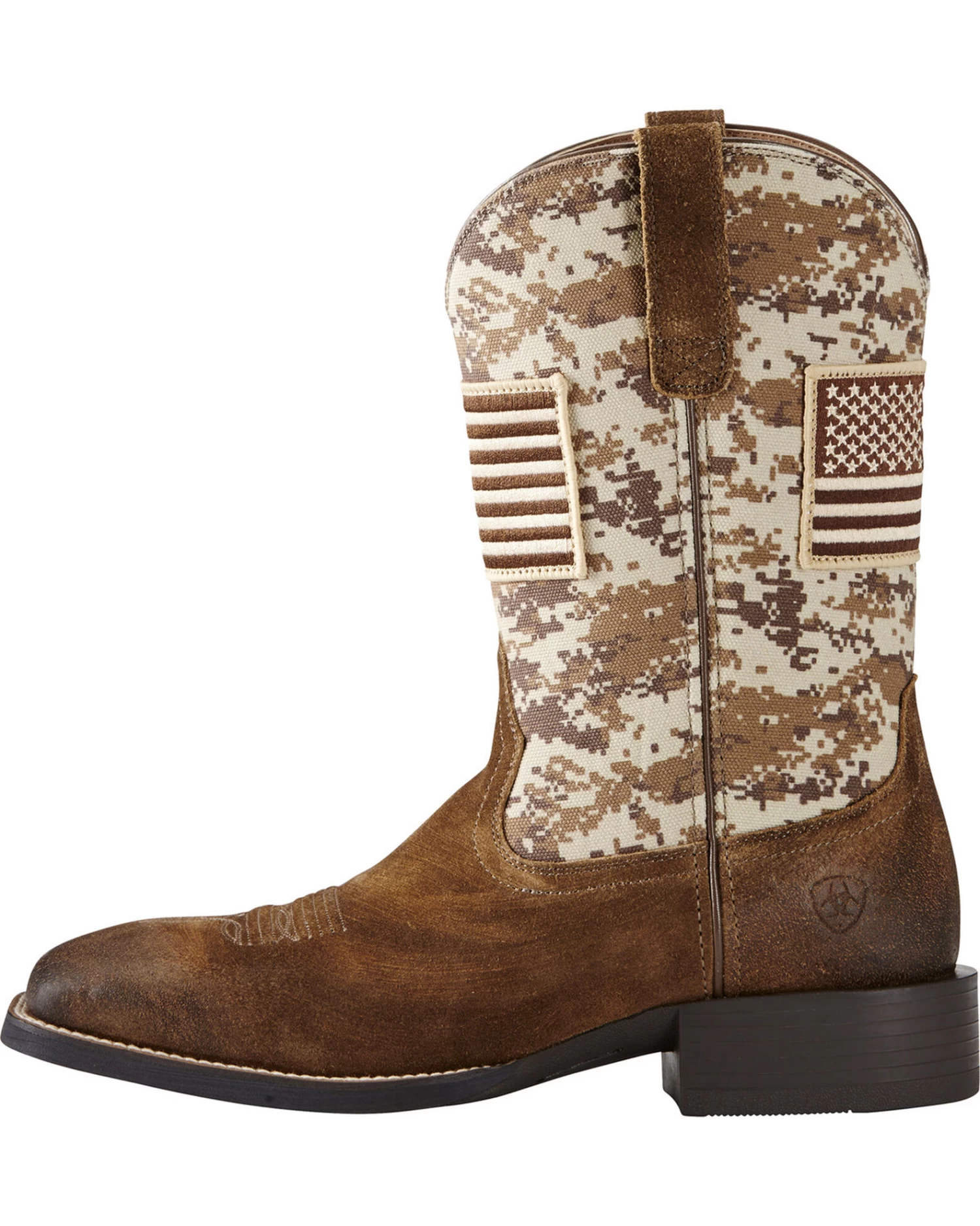 Ariat Men's Camo Patriot Western Boots 4 Ariat Men's Camo Patriot Western Boots - Image 2