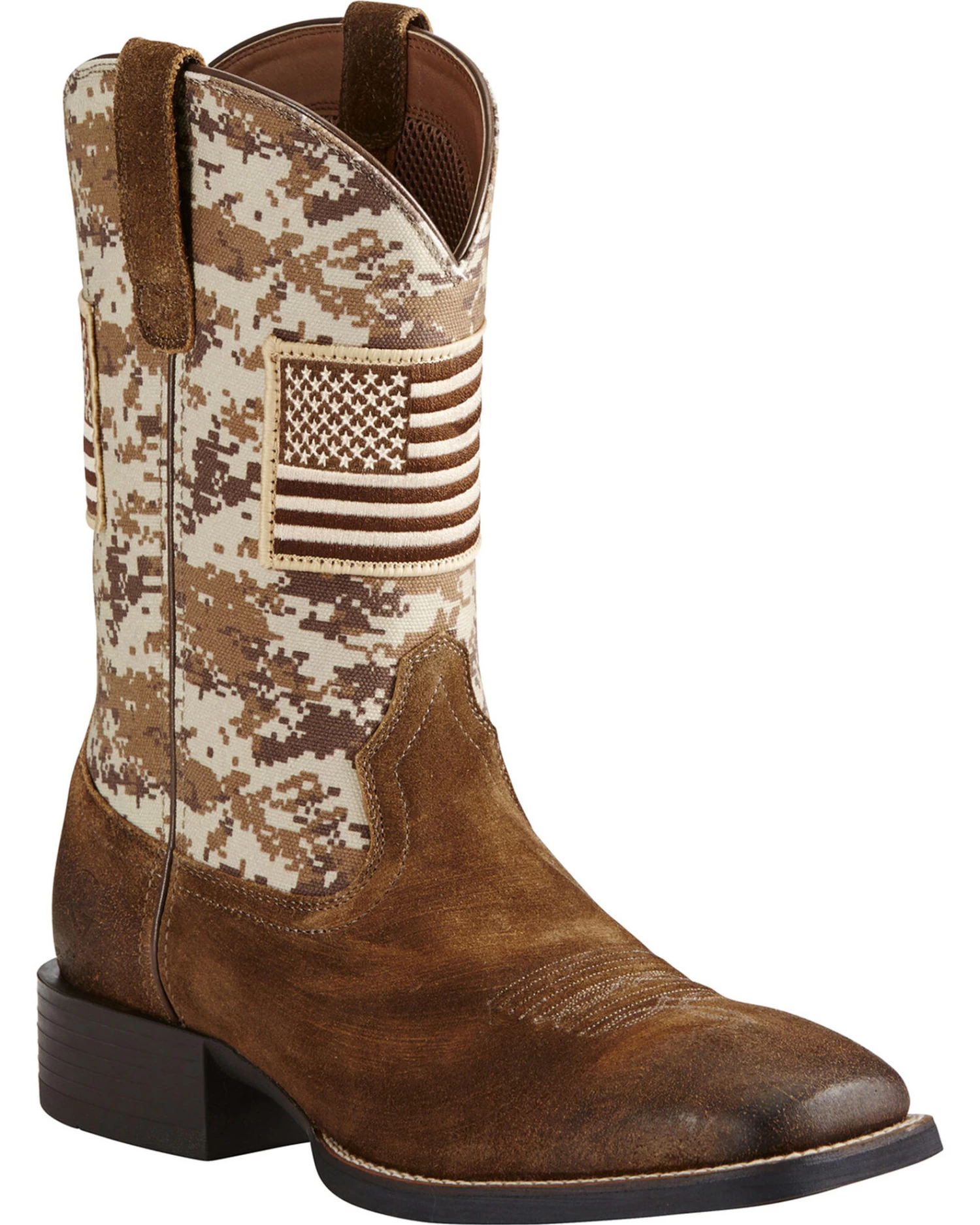 Ariat Men's Camo Patriot Western Boots 3 Ariat Men's Camo Patriot Western Boots