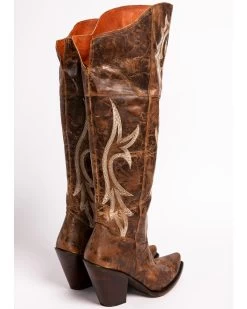 Dan Post Women's Jilted Knee High Western Boots 13 Dan Post Women's Jilted Knee High Western Boots -Best Cowboy Boot Store 2000206305 203 BK