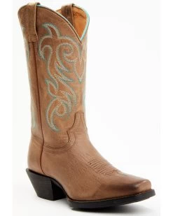 Shyanne Women's Xero Gravity Embroidered Performance Western Boots - Square Toe