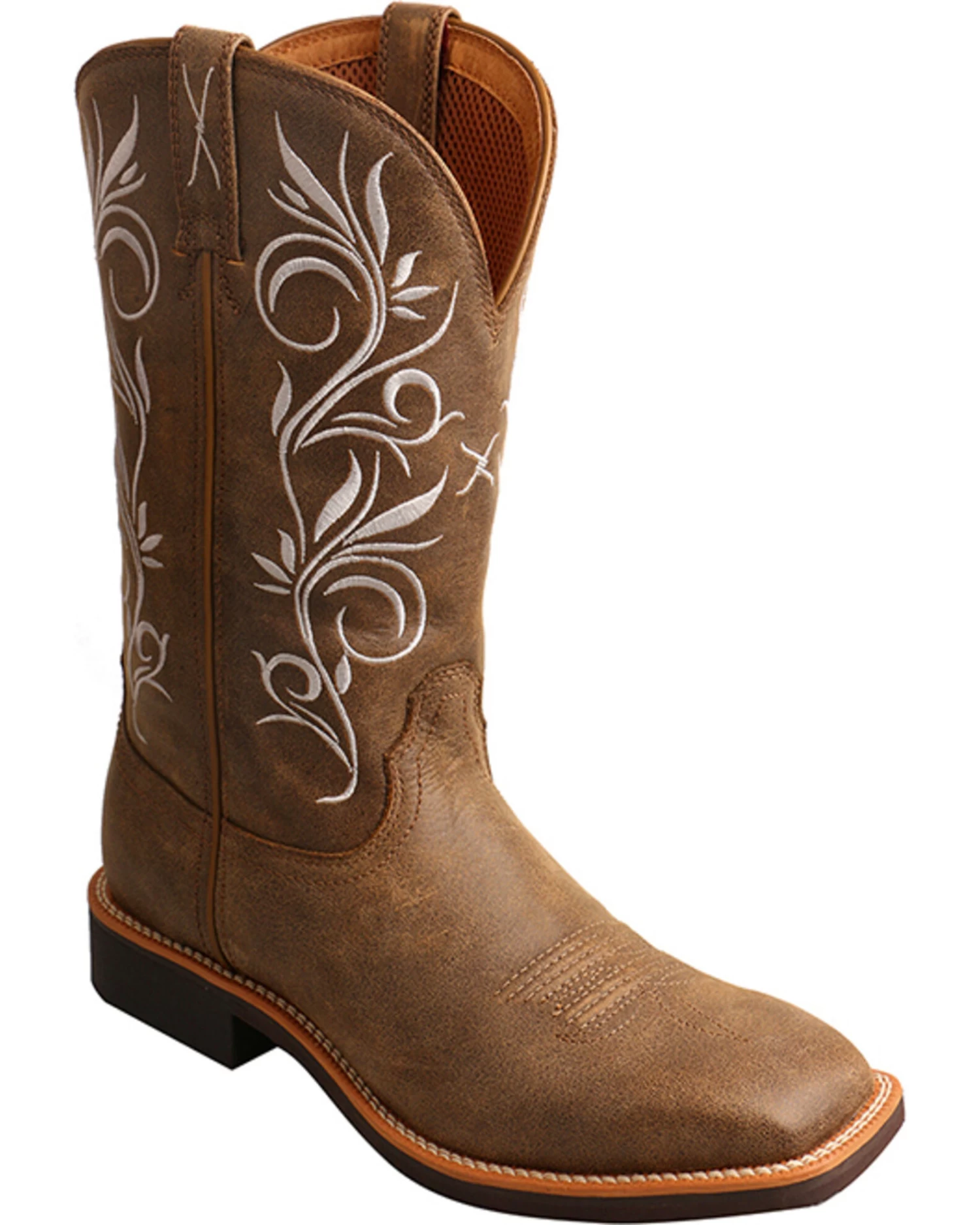 Twisted X Women's Top Hand Performance Boots - Broad Square Toe 3 Twisted X Women's Top Hand Performance Boots - Broad Square Toe
