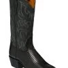 Tony Lama Men's Nacogdoches Black Teju Lizard Western Boots - Medium Toe -Best Cowboy Boot Store 2000215416 001 P1