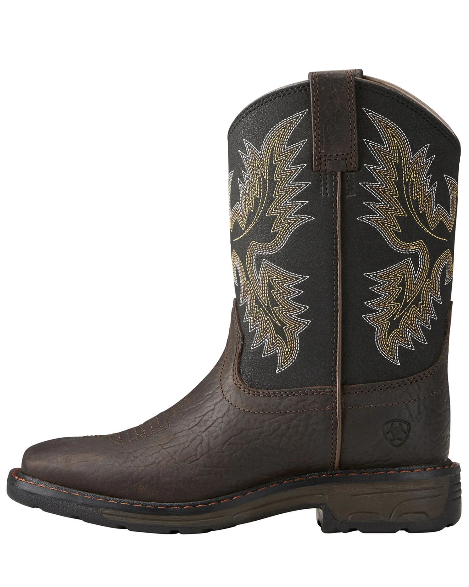 Ariat Youth Boys' Workhog Bruin Western Boots 4 Ariat Youth Boys' Workhog Bruin Western Boots - Image 2