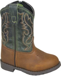 Smoky Mountain Toddler Boys' Hopalong Western Boots - Round Toe 
