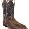 Smoky Mountain Boys' Blaze Kid Western Boot - Broad Square Toe