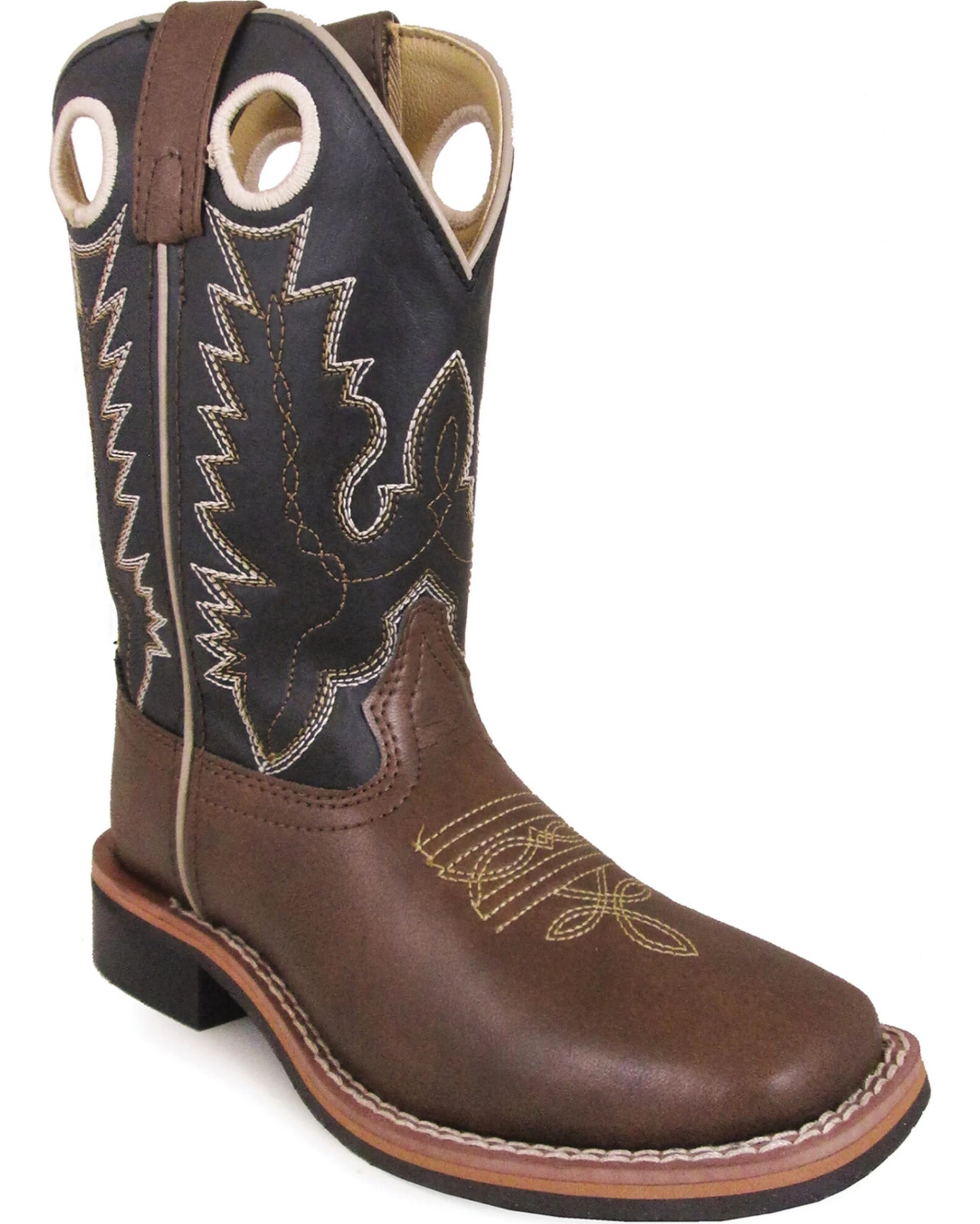 Smoky Mountain Boys' Blaze Kid Western Boot - Broad Square Toe 3 Smoky Mountain Boys' Blaze Kid Western Boot - Broad Square Toe