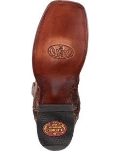 El Dorado Men's Handmade Caiman Belly Stockman Boots - Broad Square Toe 13 El Dorado Men's Handmade Caiman Belly Stockman Boots - Broad Square Toe -Best Cowboy Boot Store 2000221946 221 BM