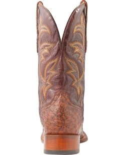 El Dorado Men's Handmade Full Quill Ostrich Stockman Boots - Broad Square Toe 14 El Dorado Men's Handmade Full Quill Ostrich Stockman Boots - Broad Square Toe -Best Cowboy Boot Store 2000221953 221 BK