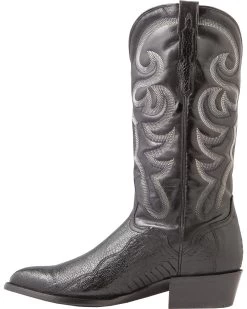 El Dorado Men's Handmade Ostrich Leg Western Boots - Medium Toe -Best Cowboy Boot Store 2000221956 001 LT
