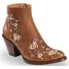 Shyanne Women's Millie Floral Embroidered Booties - Round Toe  -Best Cowboy Boot Store 2000222872 200 P1