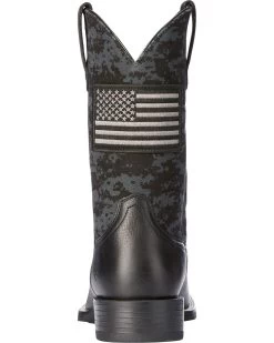 Ariat Men's Camo Sport Patriot Western Performance Boots - Broad Square Toe 11 Ariat Men's Camo Sport Patriot Western Performance Boots - Broad Square Toe -Best Cowboy Boot Store 2000222875 001 BK