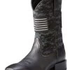 Ariat Men's Camo Sport Patriot Western Performance Boots - Broad Square Toe  -Best Cowboy Boot Store 2000222875 001 P1