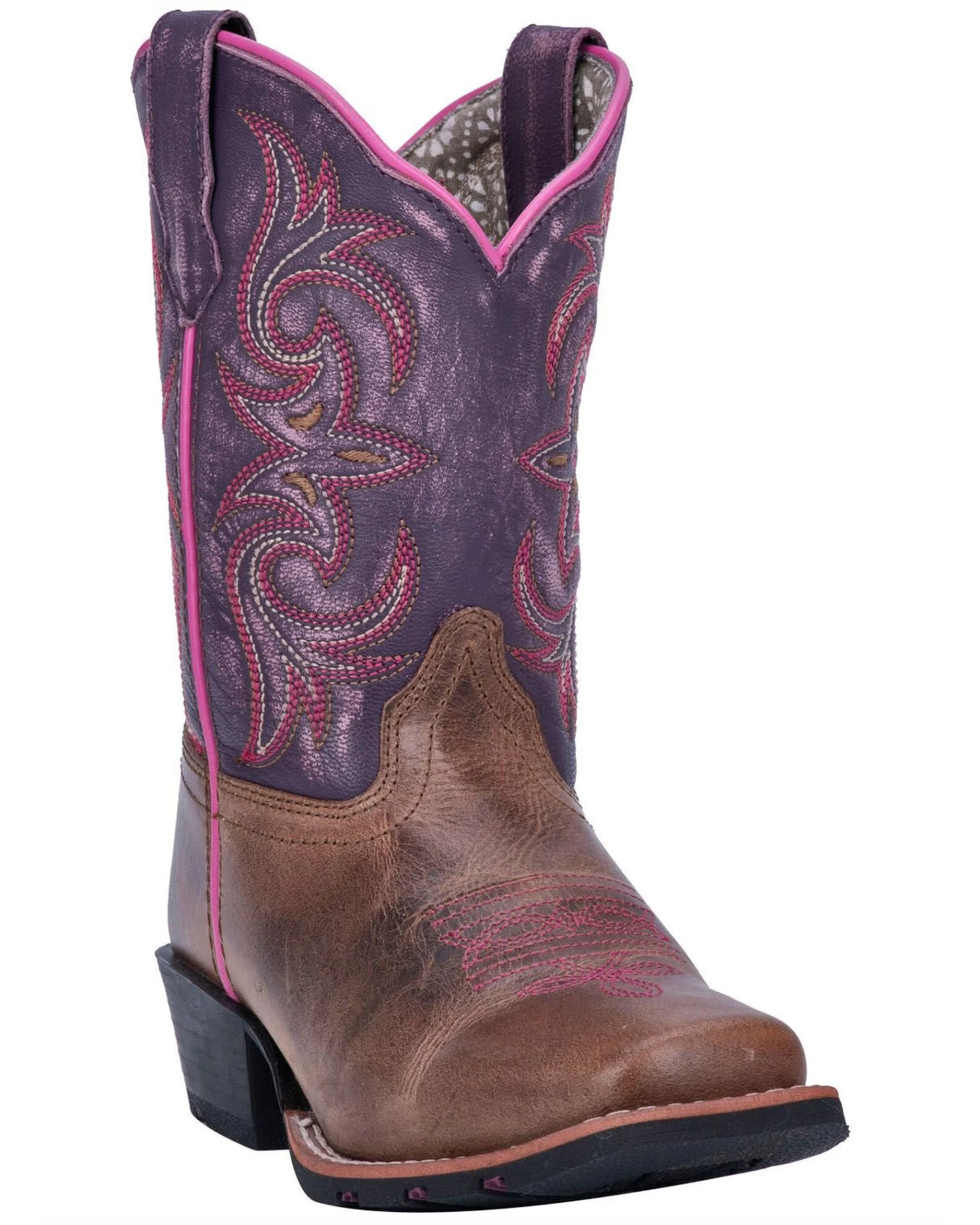 Dan Post Girls' Majesty Western Boots - Square Toe 3 Dan Post Girls' Majesty Western Boots - Square Toe