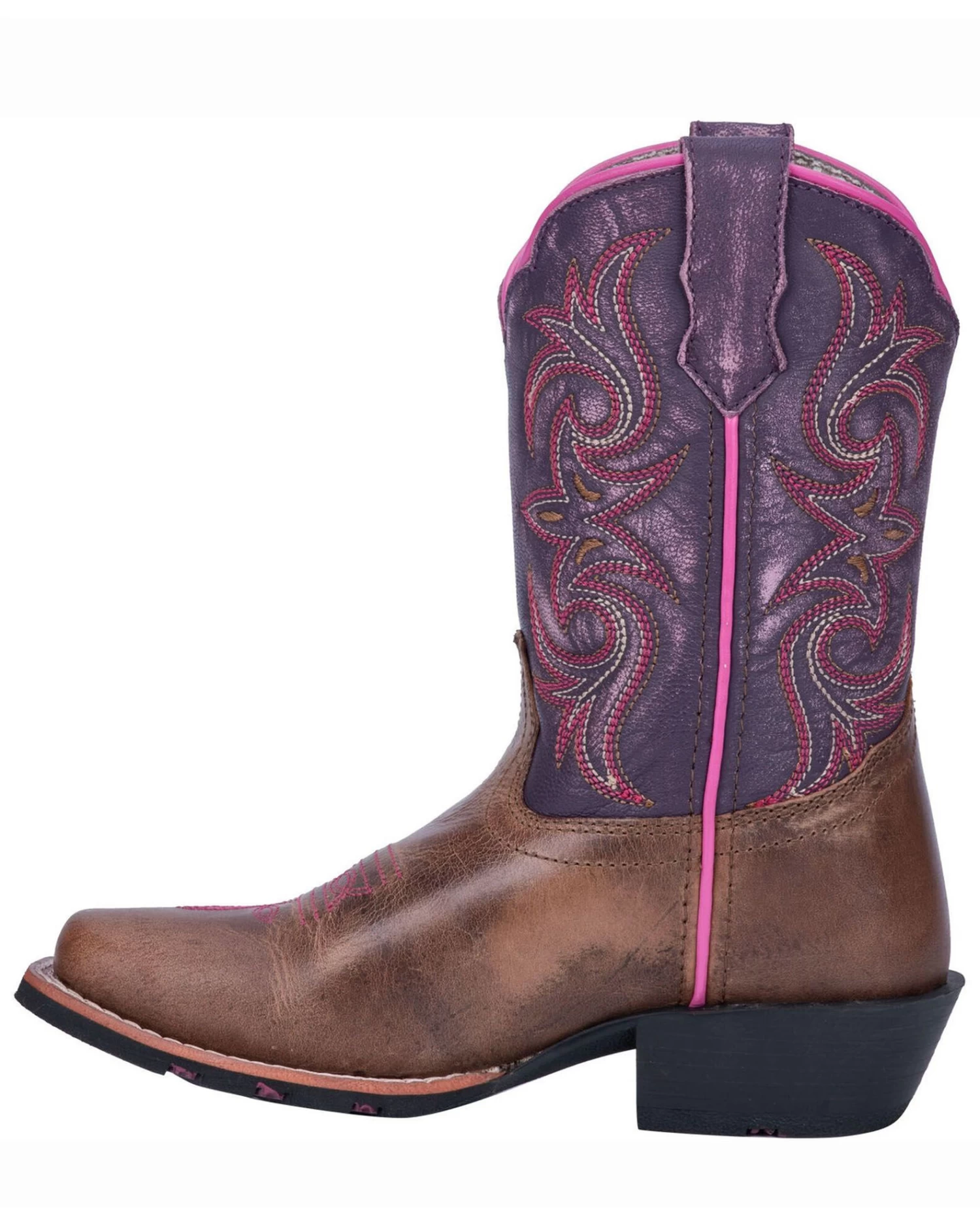 Dan Post Girls' Majesty Western Boots - Square Toe 5 Dan Post Girls' Majesty Western Boots - Square Toe - Image 3