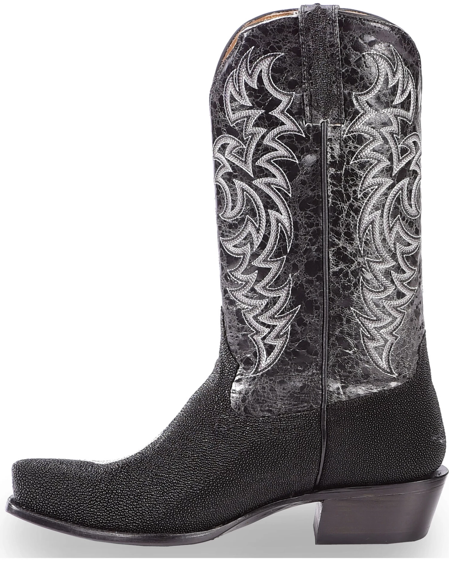 Moonshine Spirit Men's Stingray Exotic Boots - Square Toe 5 Moonshine Spirit Men's Stingray Exotic Boots - Square Toe - Image 3