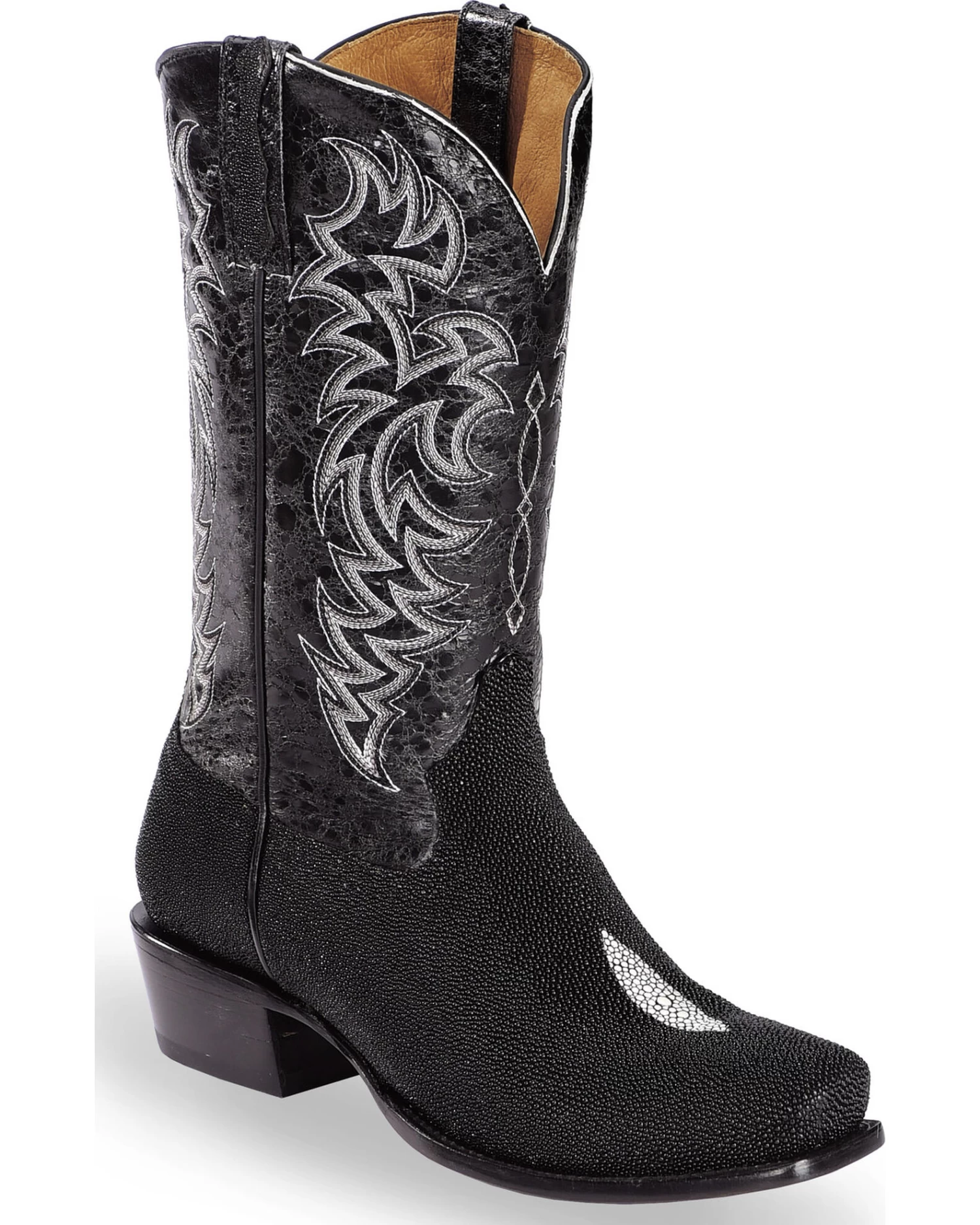 Moonshine Spirit Men's Stingray Exotic Boots - Square Toe 3 Moonshine Spirit Men's Stingray Exotic Boots - Square Toe