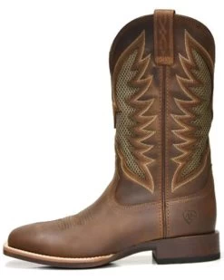 Ariat Men's VentTEK Ultra Quickdraw Western Performance Boots - Broad Square Toe -Best Cowboy Boot Store 2000233903 200 P2