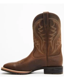Ariat Men's Distressed Hybrid Rancher Western Performance Boots - Broad Square Toe -Best Cowboy Boot Store 2000233948 200 P3