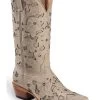 Shyanne Women's Laser Cut Western Boots - Snip Toe