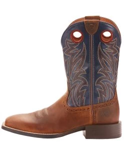 Ariat Men's Sidebet Western Performance Boots - Broad Square Toe  -Best Cowboy Boot Store 2000240539 200 P2