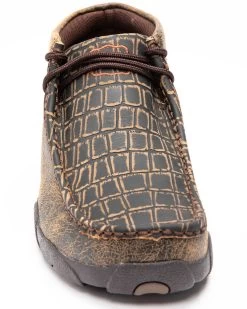 Twisted X Men's Caiman Print Driving Mocs - Moc Toe -Best Cowboy Boot Store 2000240922 200 P4