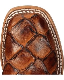 Horse Power Boys' Seas The Day Fish Print Boots - Square Toe 14 Horse Power Boys' Seas The Day Fish Print Boots - Square Toe -Best Cowboy Boot Store 2000241197 235 TP