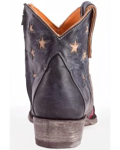 Old Gringo Women's United Patriotic Booties - Snip Toe  -Best Cowboy Boot Store 2000242242 400 BK