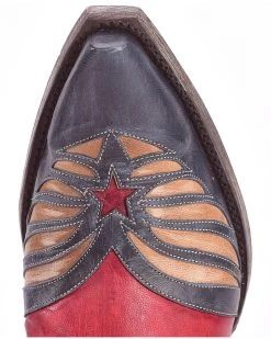 Old Gringo Women's United Patriotic Booties - Snip Toe  -Best Cowboy Boot Store 2000242242 400 TP