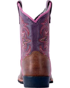 Dan Post Toddler Girls' Tryke Leather Boots - Square Toe 15 Dan Post Toddler Girls' Tryke Leather Boots - Square Toe -Best Cowboy Boot Store 2000244303 295 BK