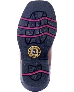 Dan Post Toddler Girls' Tryke Leather Boots - Square Toe 13 Dan Post Toddler Girls' Tryke Leather Boots - Square Toe -Best Cowboy Boot Store 2000244303 295 BM