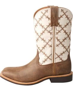 Twisted X Boys' Top Hand Western Boots - Square Toe -Best Cowboy Boot Store 2000244580 200 LT
