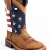 Cody James Boys' USA Flag Western Boots - Broad Square Toe -Best Cowboy Boot Store 2000253465 200 P1