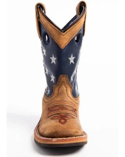 Cody James Boys' USA Flag Western Boots - Broad Square Toe -Best Cowboy Boot Store 2000253465 200 P4