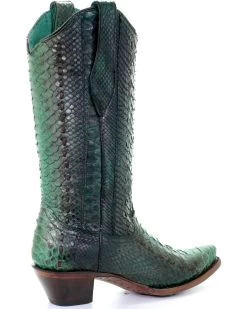 Corral Women's Full Python Woven Western Boots - Snip Toe 15 Corral Women's Full Python Woven Western Boots - Snip Toe -Best Cowboy Boot Store 2000253807 440 D2
