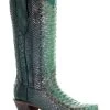 Corral Women's Full Python Woven Western Boots - Snip Toe 2 Corral Women's Full Python Woven Western Boots - Snip Toe -Best Cowboy Boot Store 2000253807 440 P1