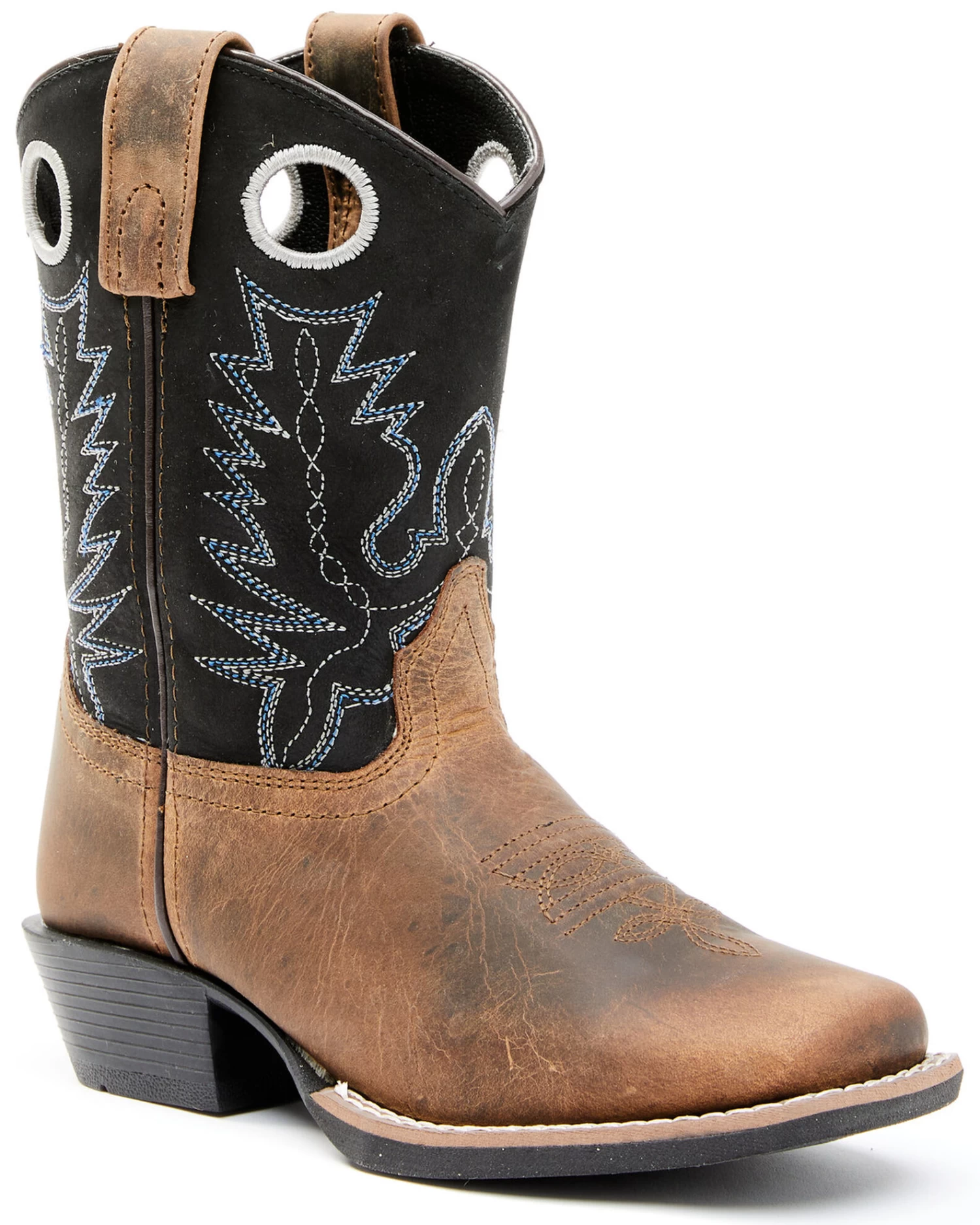 Cody James Boys' Brown Western Boots - Broad Square Toe 3 Cody James Boys' Brown Western Boots - Broad Square Toe