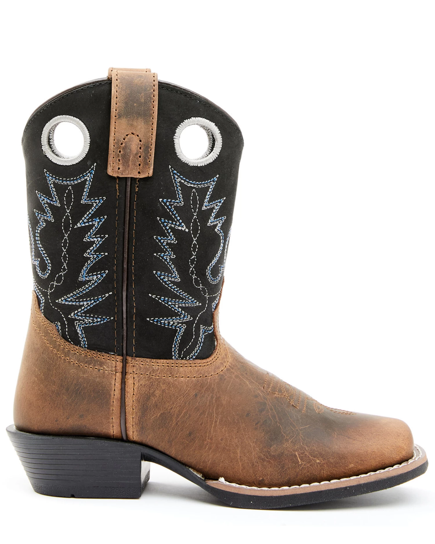 Cody James Boys' Brown Western Boots - Broad Square Toe 4 Cody James Boys' Brown Western Boots - Broad Square Toe - Image 2