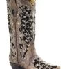 Corral Women's Floral Embroidered Western Boots - Snip Toe -Best Cowboy Boot Store 2000257878 200 P1