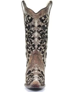 Corral Women's Floral Embroidered Western Boots - Snip Toe 11 Corral Women's Floral Embroidered Western Boots - Snip Toe -Best Cowboy Boot Store 2000257878 200 P5