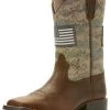 Ariat Boys' Patriot American Flag Western Boots - Broad Square Toe 1 Ariat Boys' Patriot American Flag Western Boots - Broad Square Toe -Best Cowboy Boot Store 2000258932 200 P1