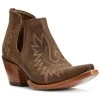 Ariat Women's Dixon Weathered Western Booties - Snip Toe 2 Ariat Women's Dixon Weathered Western Booties - Snip Toe -Best Cowboy Boot Store 2000258935 200 P1