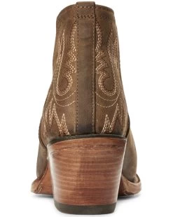 Ariat Women's Dixon Weathered Western Booties - Snip Toe -Best Cowboy Boot Store 2000258935 200 P3