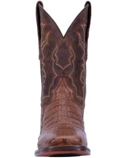 Dan Post Men's Kingsly Caiman Western Boots - Broad Square Toe -Best Cowboy Boot Store 2000276157 240 P5