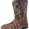 Smoky Mountain Little Girls' Marilyn Western Boots - Broad Square Toe -Best Cowboy Boot Store 2000276743 200 P1