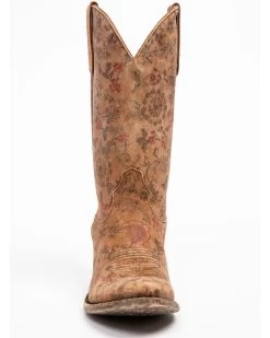 Shyanne Women's Estampada Ochre Kimono Western Boots - Round Toe -Best Cowboy Boot Store 2000278850 200 P4