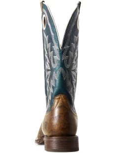 Ariat Men's Circuit Woodsmoke Western Boots - Broad Square Toe -Best Cowboy Boot Store 2000281381 907 P3
