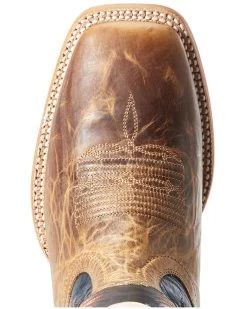 Ariat Men's Wildstock Real Deal Western Performance Boots - Broad Square Toe -Best Cowboy Boot Store 2000281387 200 P4