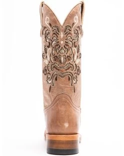 Shyanne Women's Hybrid Leather TPU Verbena Western Performance Boots - Broad Square Toe -Best Cowboy Boot Store 2000284669 280 P5