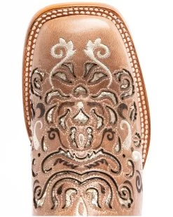 Shyanne Women's Hybrid Leather TPU Verbena Western Performance Boots - Broad Square Toe -Best Cowboy Boot Store 2000284669 280 P6