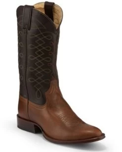 Tony Lama Men's Patron Fossil Western Boots - Round Toe